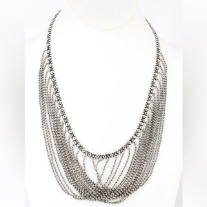 Like new! Sergio Gutierrez Liquid Metal necklace. Wore twice.